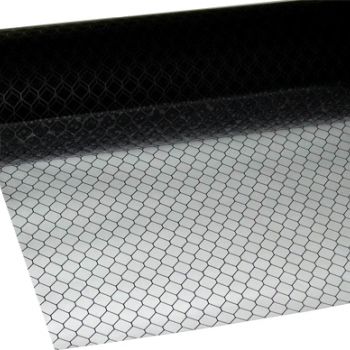 Màng nhựa mắt cáo trắng độ dày 0.3 và 0.5